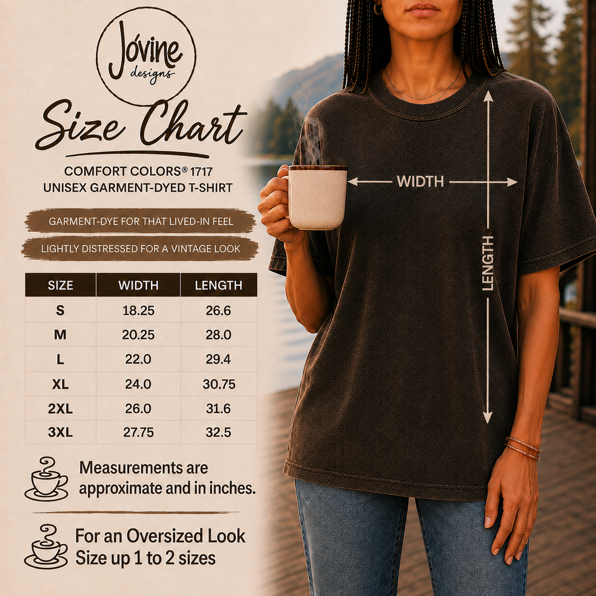 Breathe Vintage T-Shirt | Slow Living Coffee Tee | Nature Inspired Tee